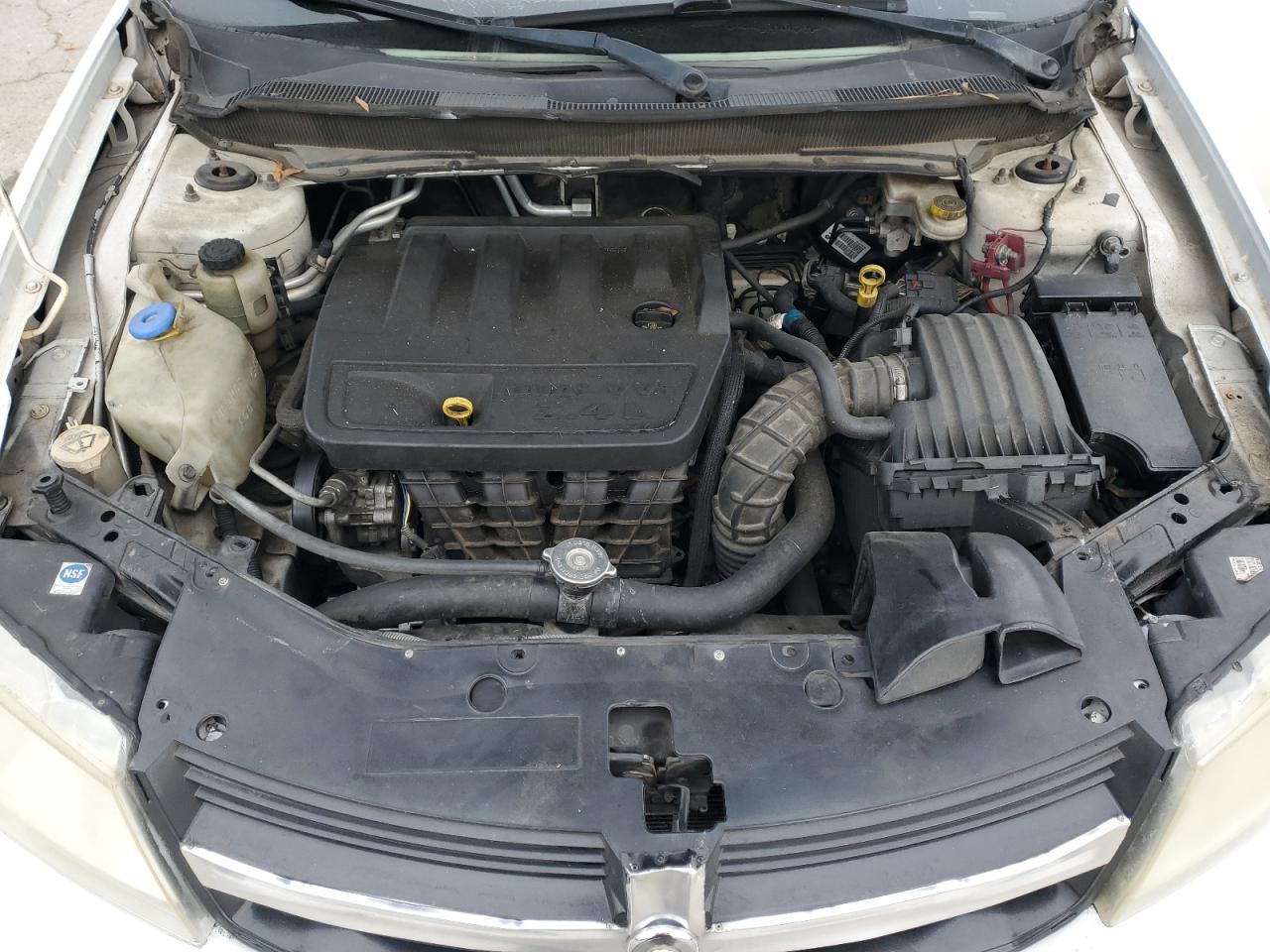 2010 Dodge Avenger VIN 1B3CC4FB5AN215190 Copart auction photo, side damage thumbnail 11