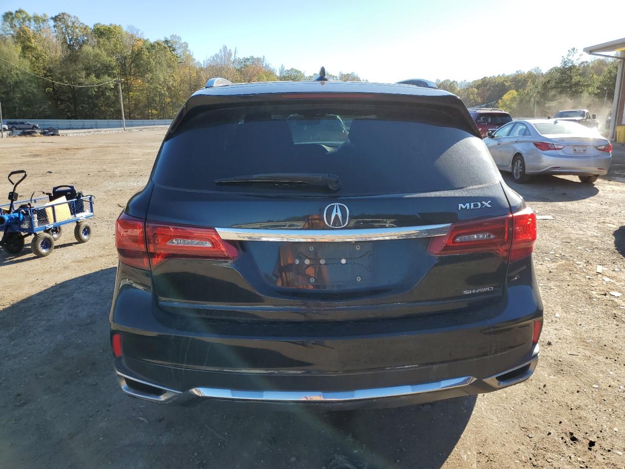 2017 Acura MDX VIN 5FRYD4H58HB003822 Copart auction photo, front end damage thumbnail 6