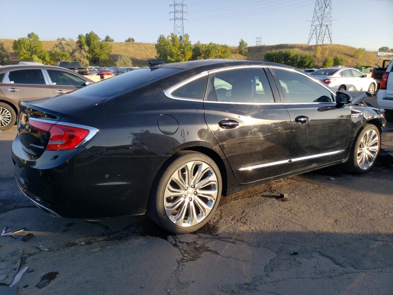2017 Buick LaCrosse VIN 1G4ZR5SS4HU182858 Copart auction photo, front end / side damage thumbnail 3