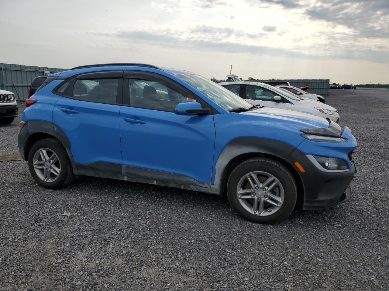 2022 Hyundai Kona VIN KM8K1CAB9NU868890 Copart auction photo, front end / minor dent/scratches damage thumbnail 4