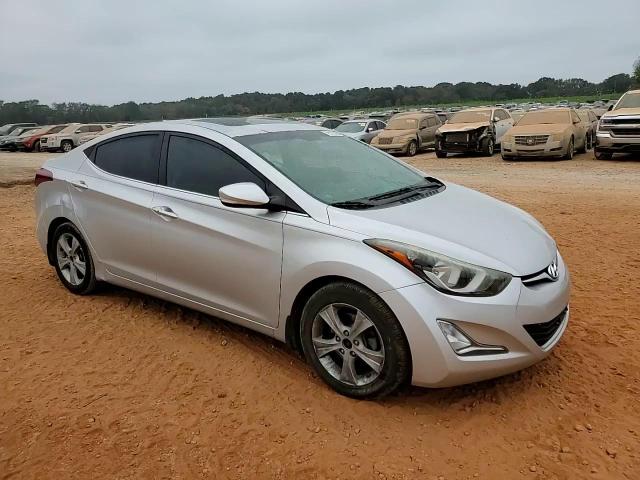 2016 Hyundai Elantra VIN 5NPDH4AE3GH692571 Copart auction photo, side damage thumbnail 10