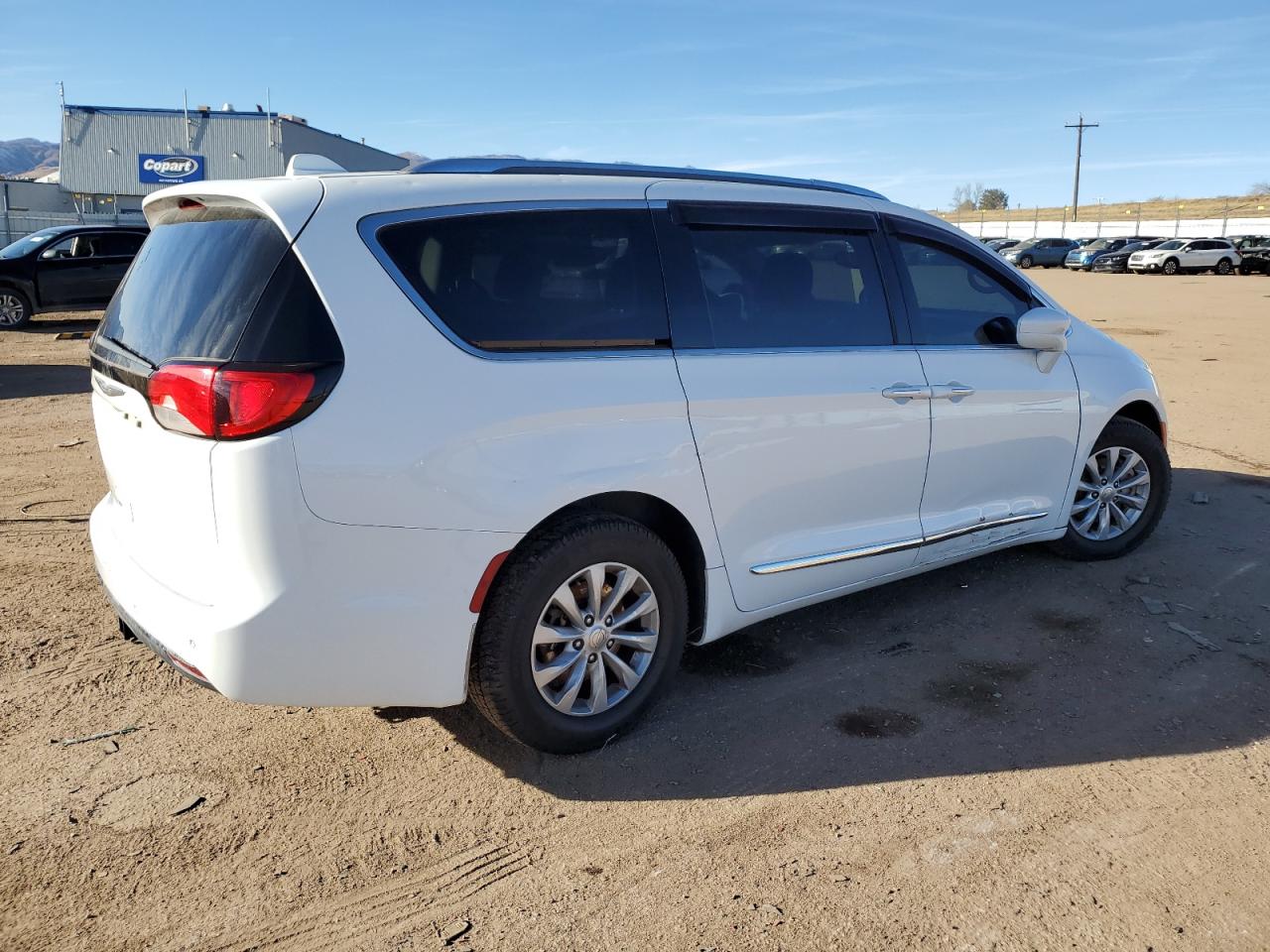 2018 Chrysler Pacifica VIN 2C4RC1EG3JR130193 Copart auction photo, hail damage thumbnail 3