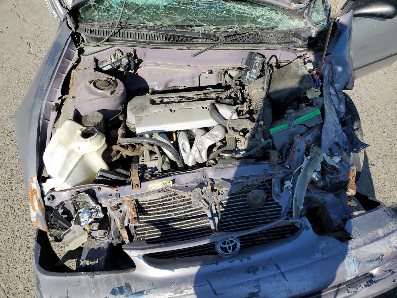 1998 Toyota Corolla VIN 1NXBR12E2WZ079150 Copart auction photo, front end damage thumbnail 11