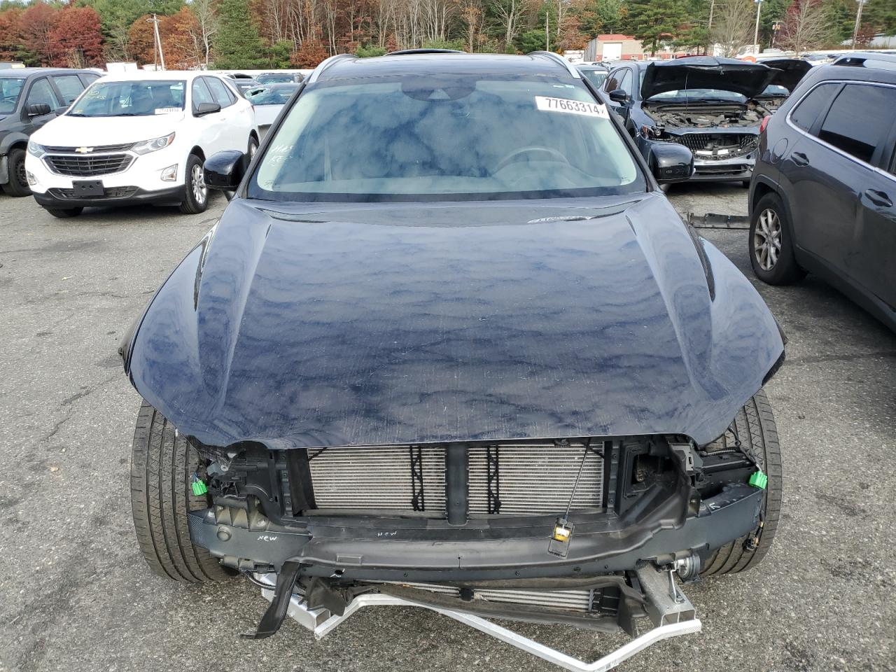 2021 Volvo XC60 VIN YV4A22RK7M1721444 Copart auction photo, frame damage damage thumbnail 5