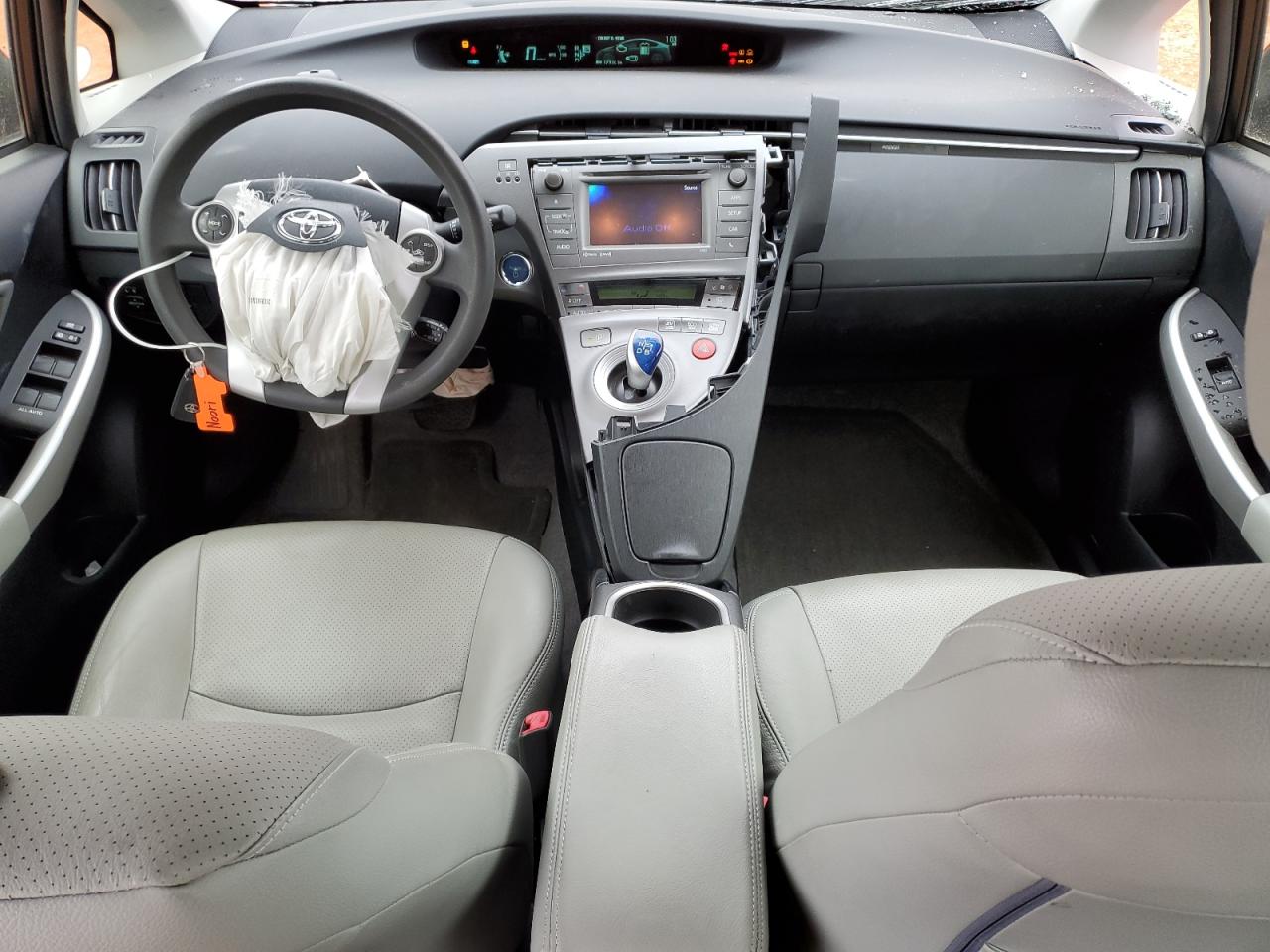 2013 Toyota Prius VIN JTDKN3DU4D1729966 Copart auction photo, front end / rear end damage thumbnail 8