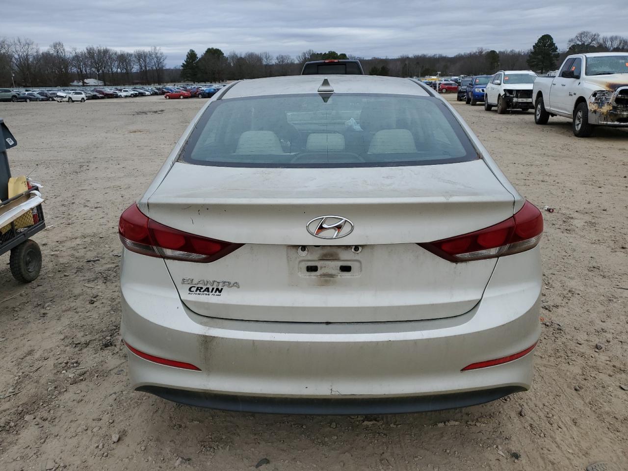 2017 Hyundai Elantra VIN 5NPD84LF9HH200021 Copart auction photo, front end / minor dent/scratches damage thumbnail 6