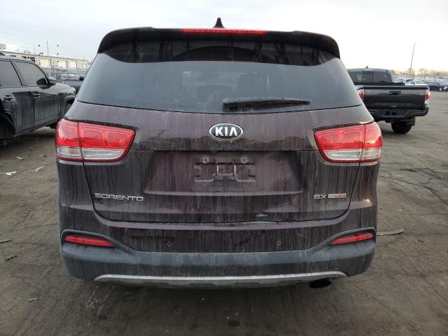 2016 KIA Sorento VIN 5XYPHDA19GG002727 Copart auction photo, front end / side damage thumbnail 6