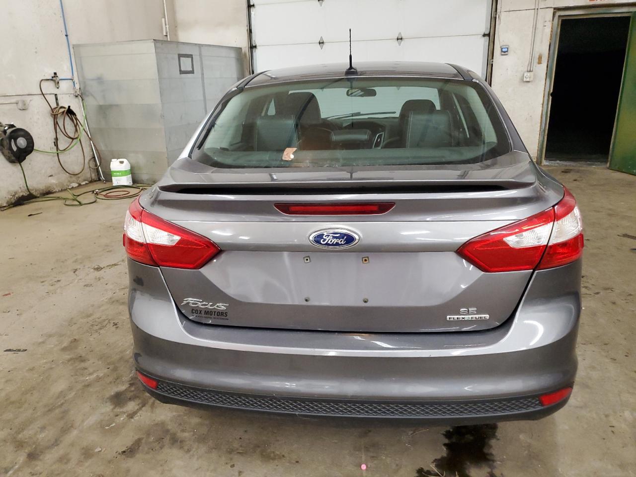 2014 Ford Focus VIN 1FADP3F24EL214055 Copart auction photo, rear end / side damage thumbnail 6