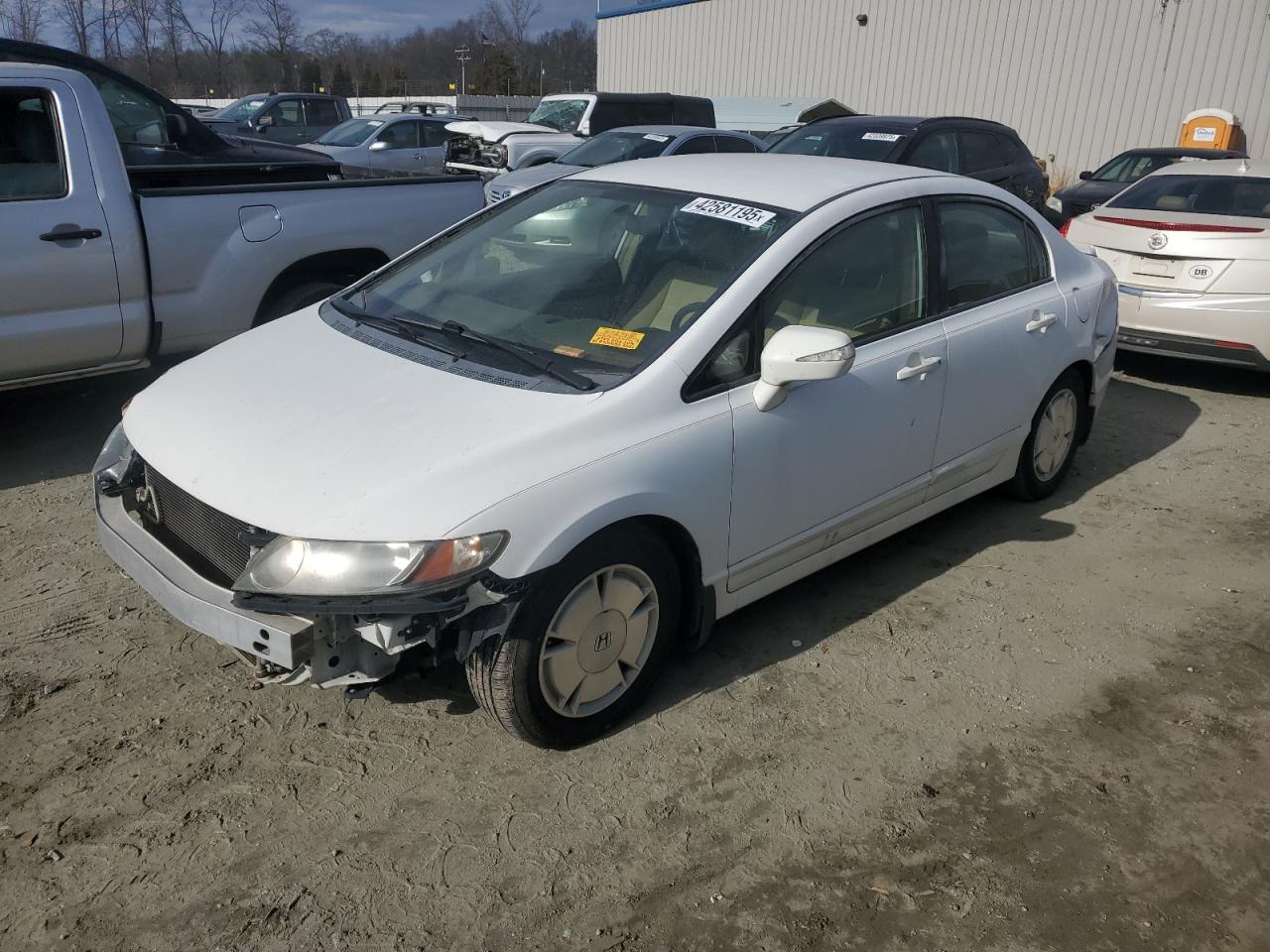 2008 Honda Civic VIN JHMFA36268S000245