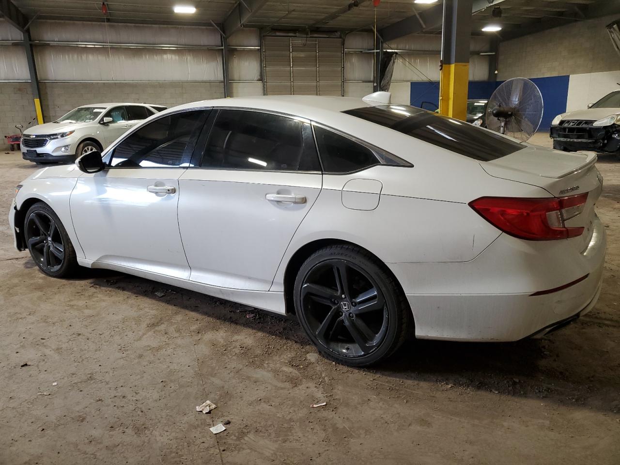 2020 Honda Accord VIN 1HGCV1F32LA033796 Copart auction photo, front end / side damage thumbnail 2