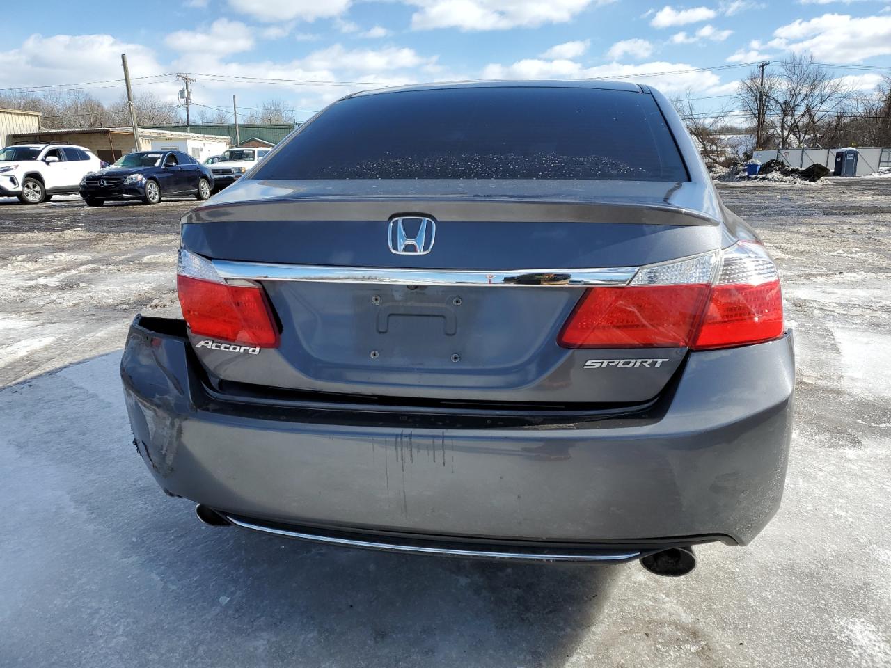 2013 Honda Accord VIN 1HGCR2F53DA016518 Copart auction photo, front end / rear end damage thumbnail 6