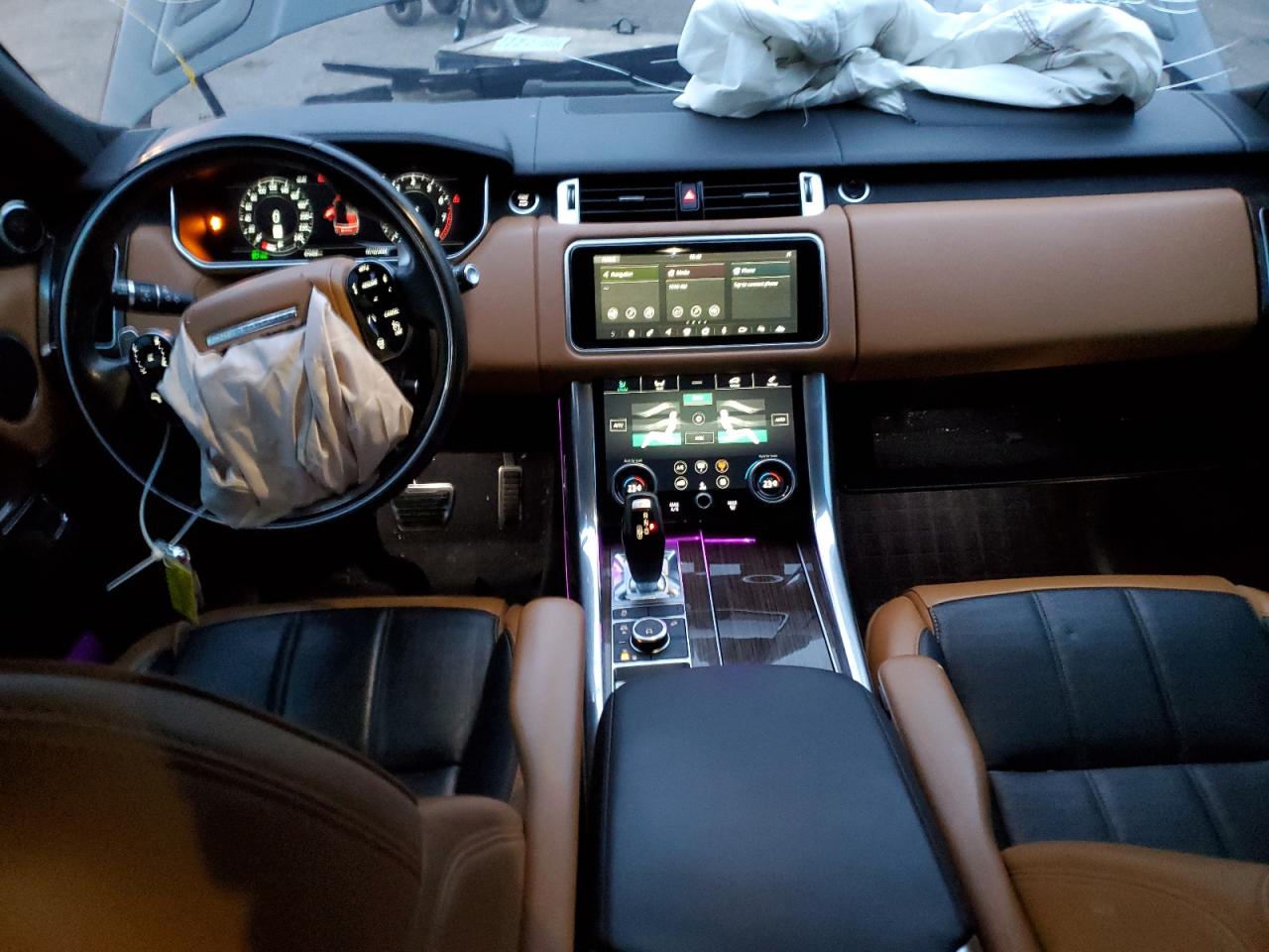 2018 Land Rover Range Rover VIN SALWV2SV7JA191470 Copart auction photo, front end / undercarriage damage thumbnail 8