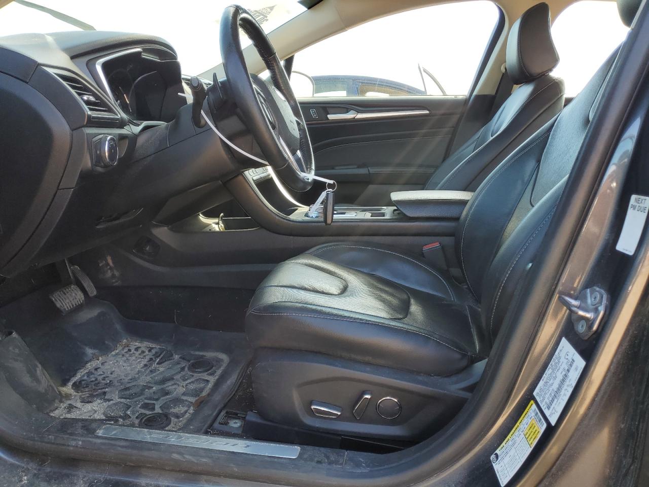 2020 Ford Fusion VIN 3FA6P0D95LR137542 Copart auction photo, mechanical damage thumbnail 7