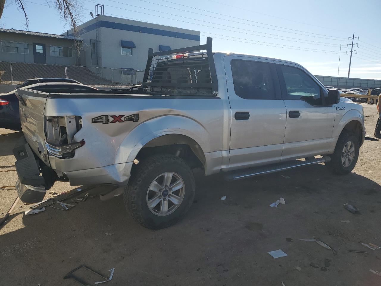 2018 Ford F-150 VIN 1FTEW1EB5JFA07304 Copart auction photo, rear end damage thumbnail 3