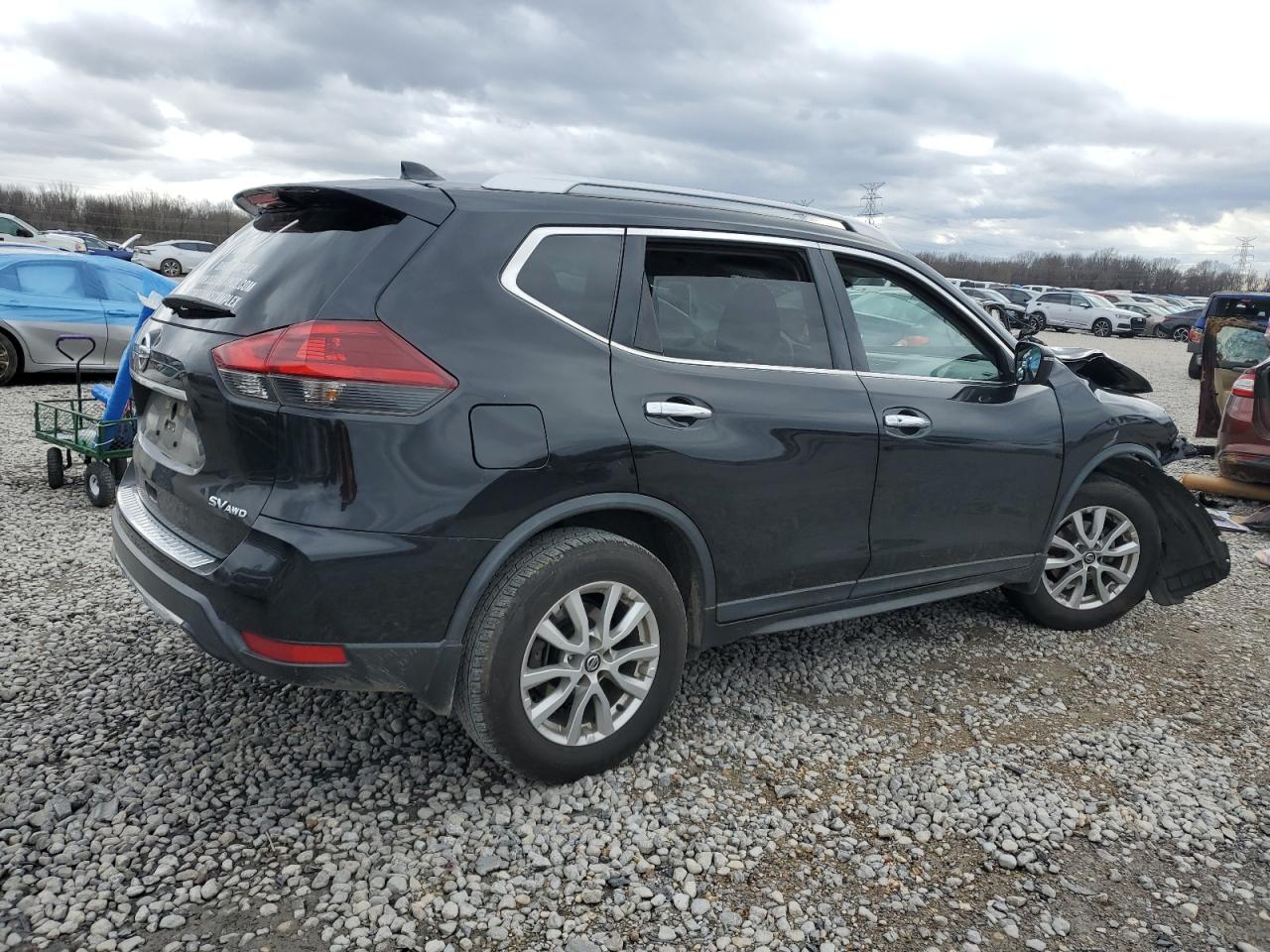 2018 Nissan Rogue VIN KNMAT2MV3JP604860 Copart auction photo, front end damage thumbnail 3