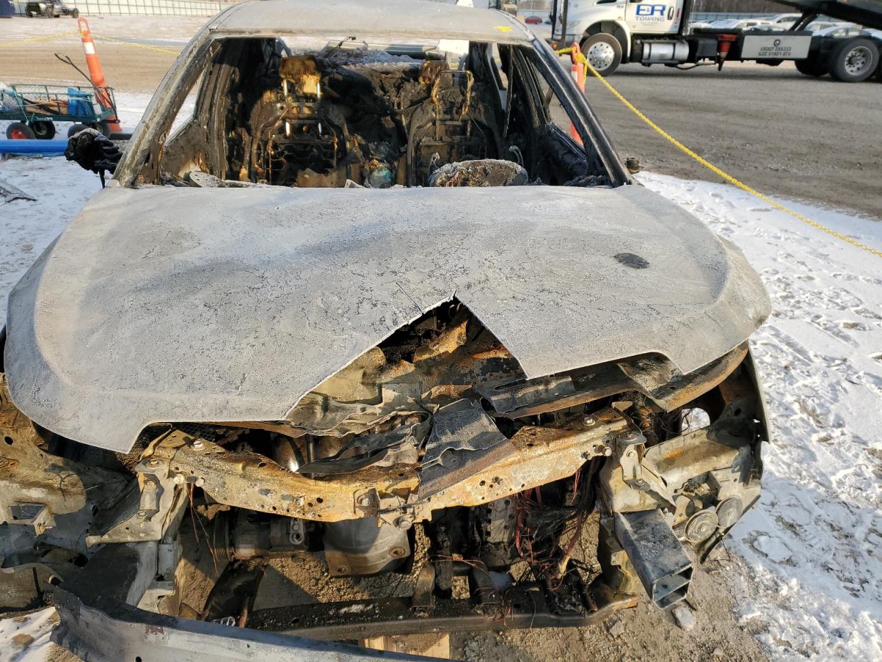 2013 Chevrolet Cruze VIN 1G1PA5SH8D7238549 Copart auction photo, burn damage thumbnail 12