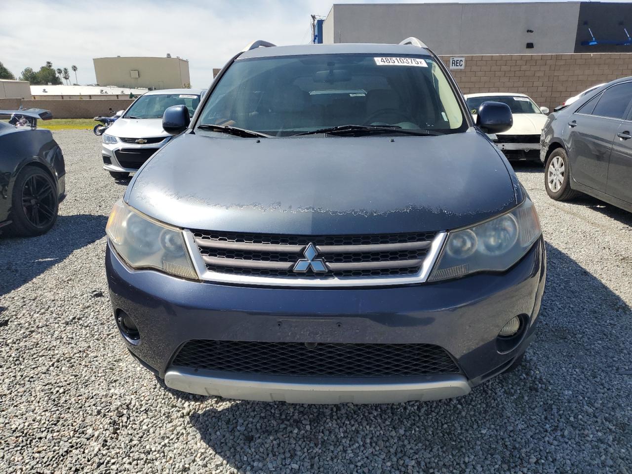 2007 Mitsubishi Outlander VIN JA4MS41X77U004980 Copart auction photo, rear end damage thumbnail 5