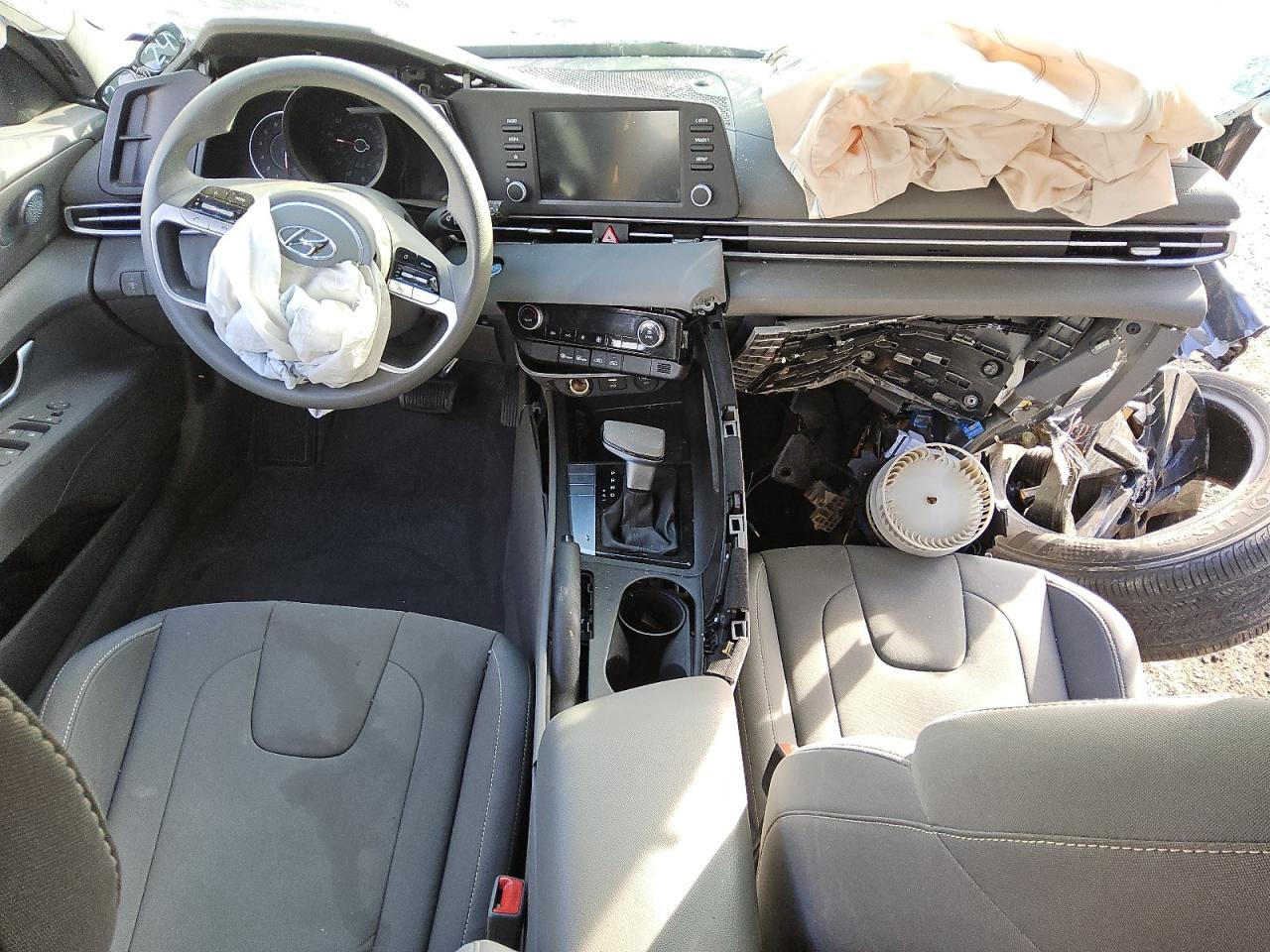 2023 Hyundai Elantra VIN KMHLM4AG9PU599029 Copart auction photo, all over damage thumbnail 15