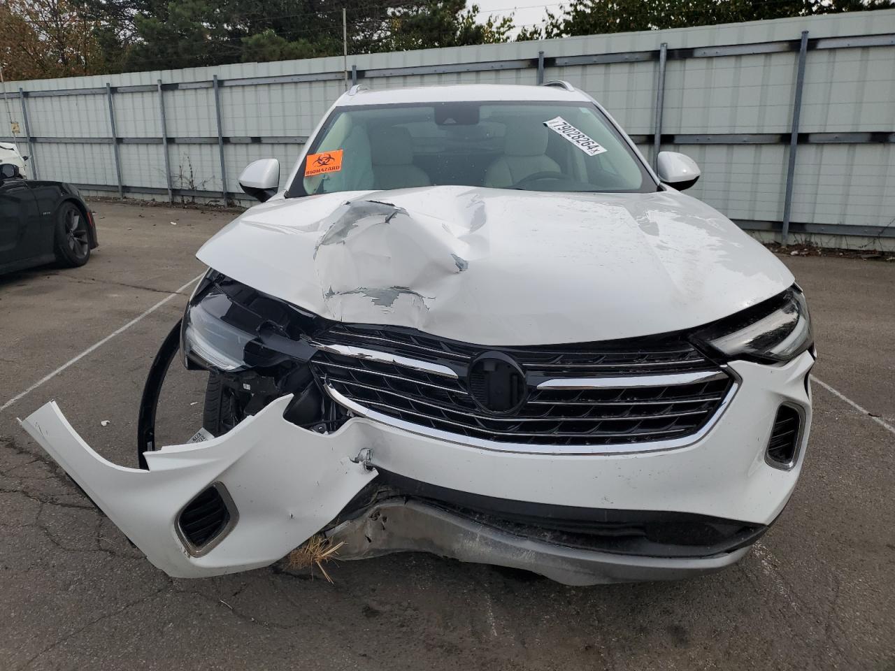 2021 Buick Envision VIN LRBFZNR49MD084447 Copart auction photo, front end damage thumbnail 5