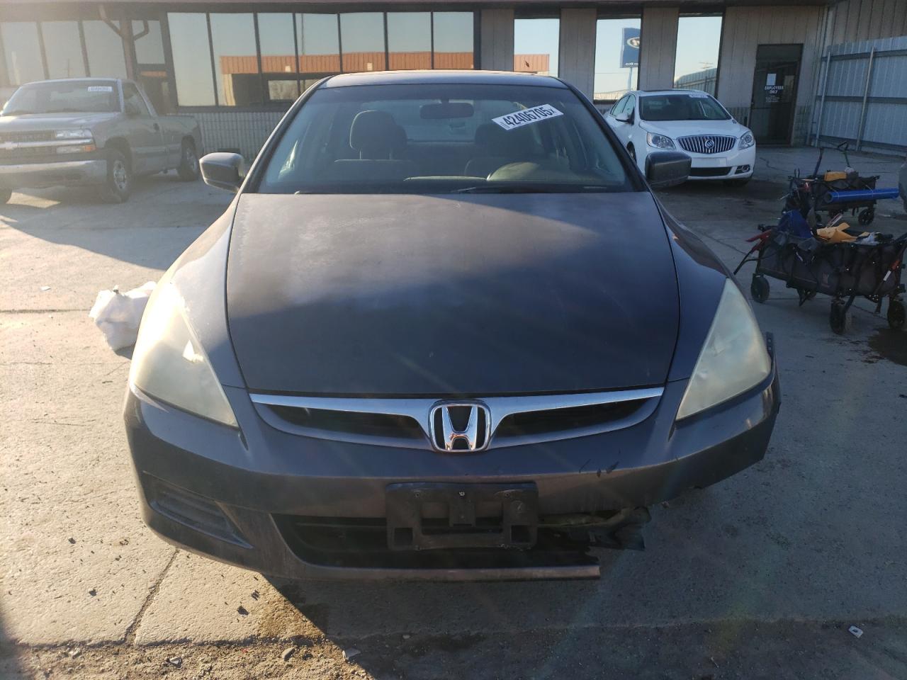 2007 Honda Accord VIN 1HGCM56707A075161 Copart auction photo, front end damage thumbnail 5