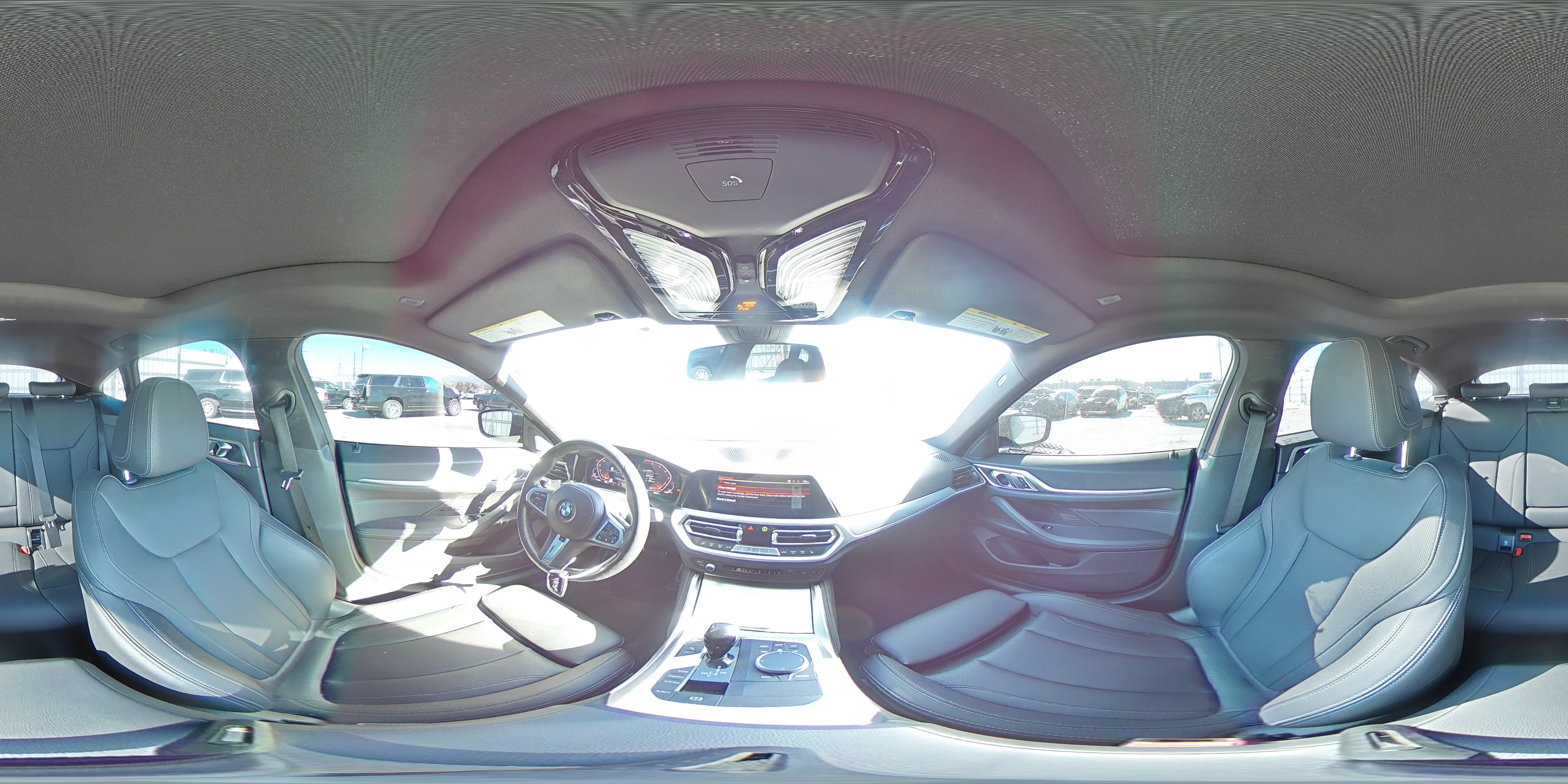 2023 BMW 4er VIN WBA63AV07PFP23963 Copart auction photo, front end / side damage thumbnail 13