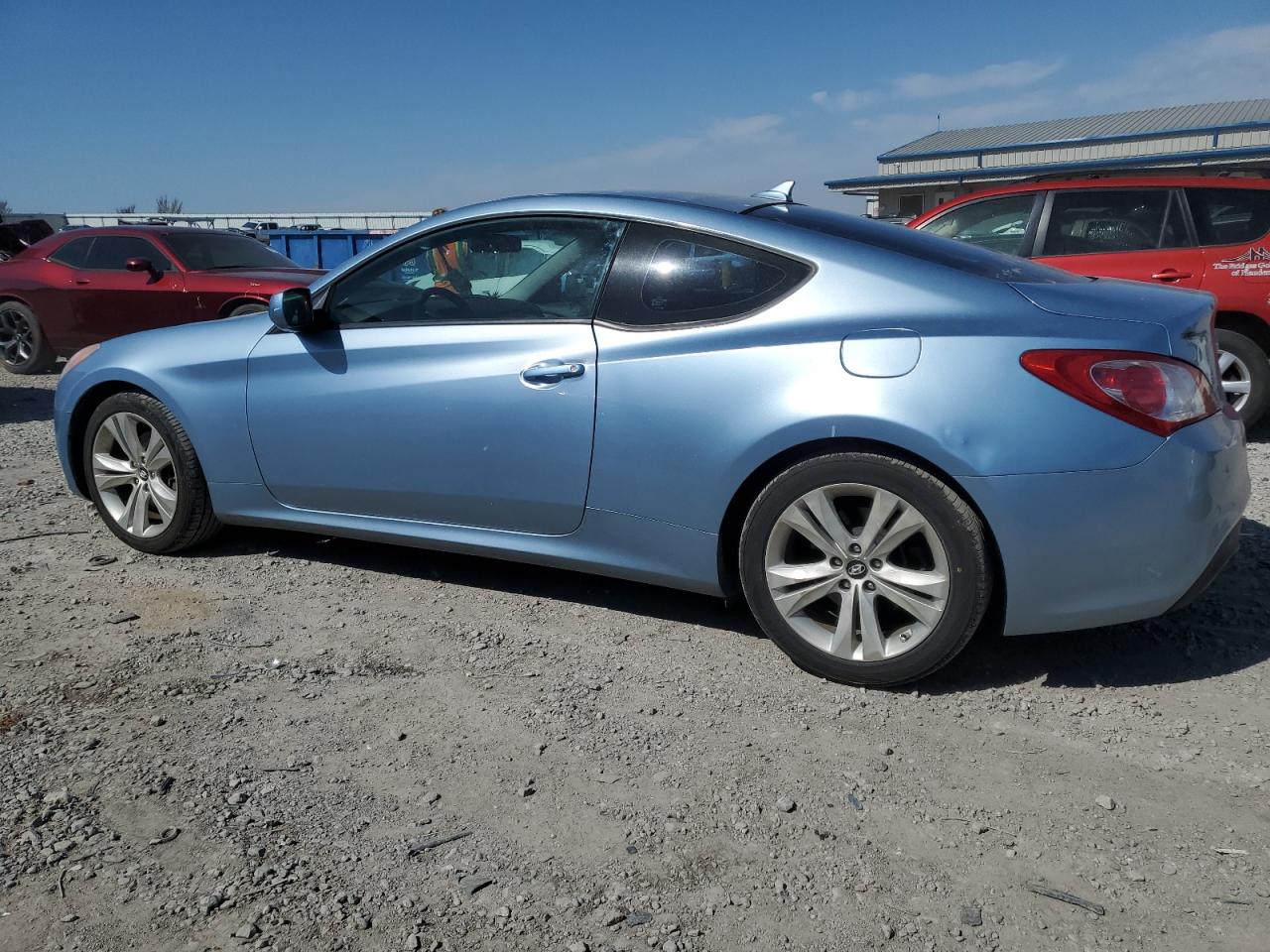 2011 Hyundai Genesis VIN KMHHT6KD7BU053833 Copart auction photo, front end damage thumbnail 2