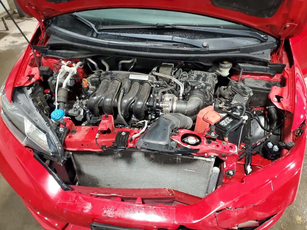 2020 Honda Fit VIN 3HGGK5H43LM712275 Copart auction photo, front end damage thumbnail 12