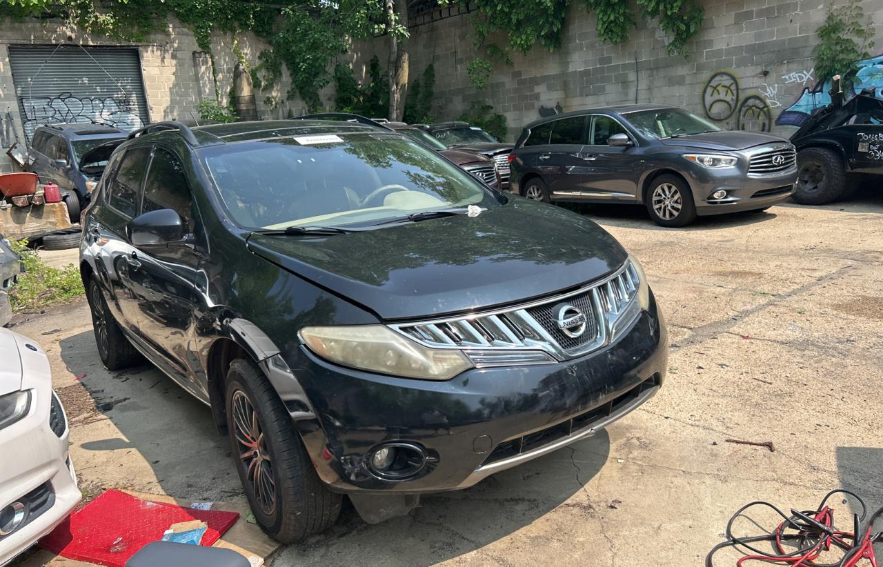 2009 Nissan Murano VIN JN8AZ18W69W154526
