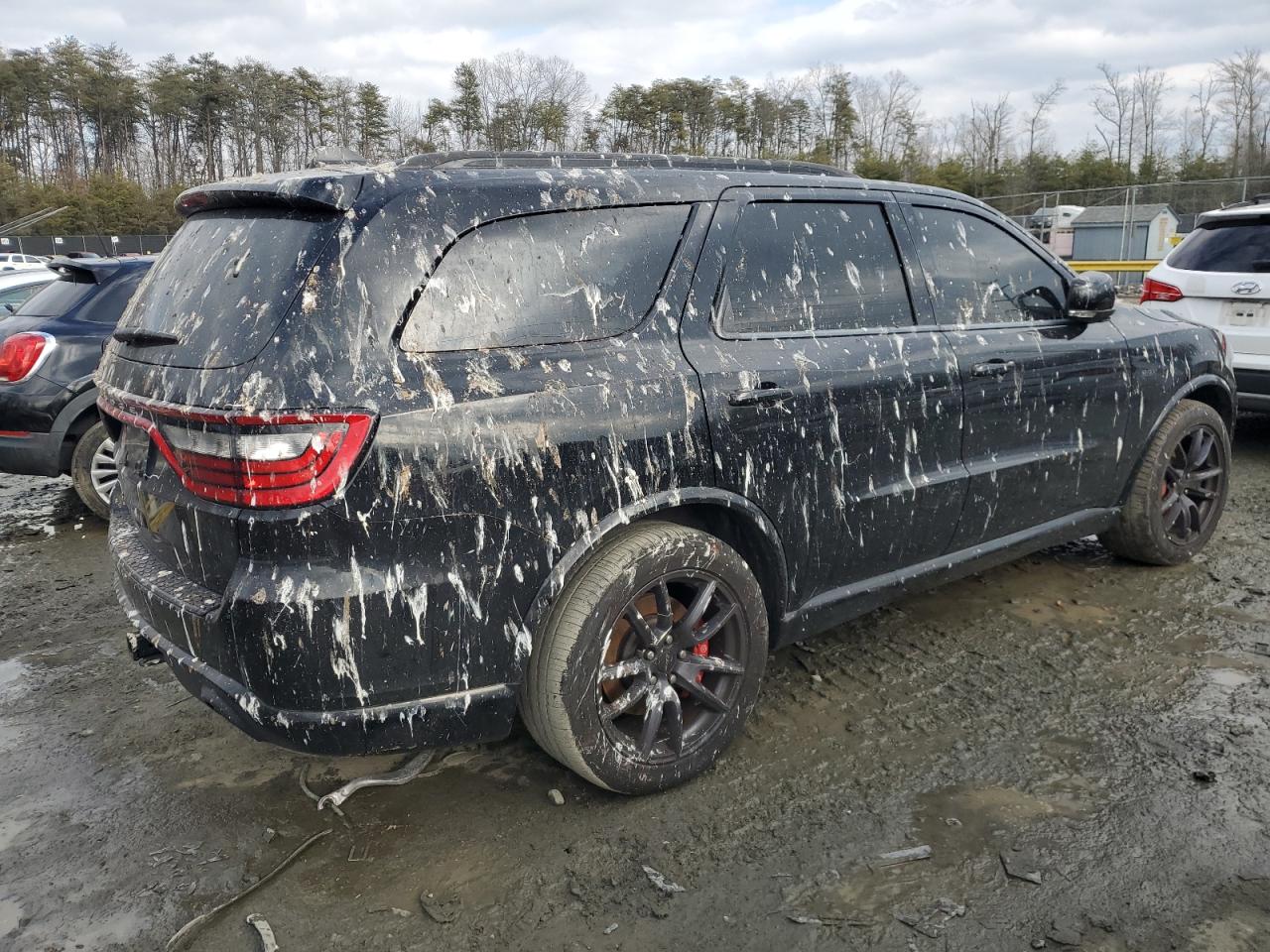 2018 Dodge Durango VIN 1C4SDJGJ3JC184108 Copart auction photo, front end damage thumbnail 3