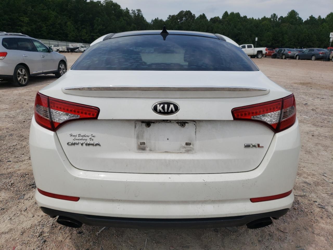 2013 KIA Optima VIN 5XXGR4A64DG095097 Copart auction photo, side damage thumbnail 6
