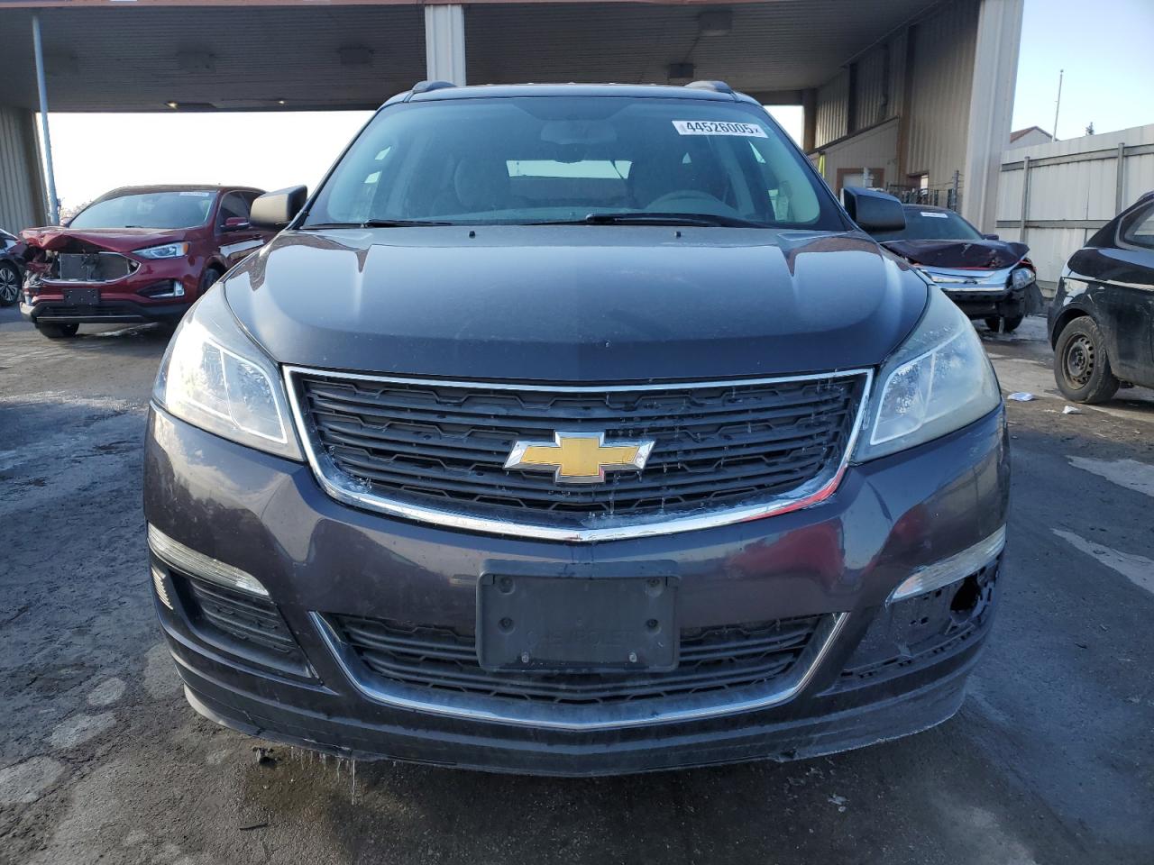 2013 Chevrolet Traverse VIN 1GNKRFKD1DJ114839 Copart auction photo, rear end / front end damage thumbnail 5