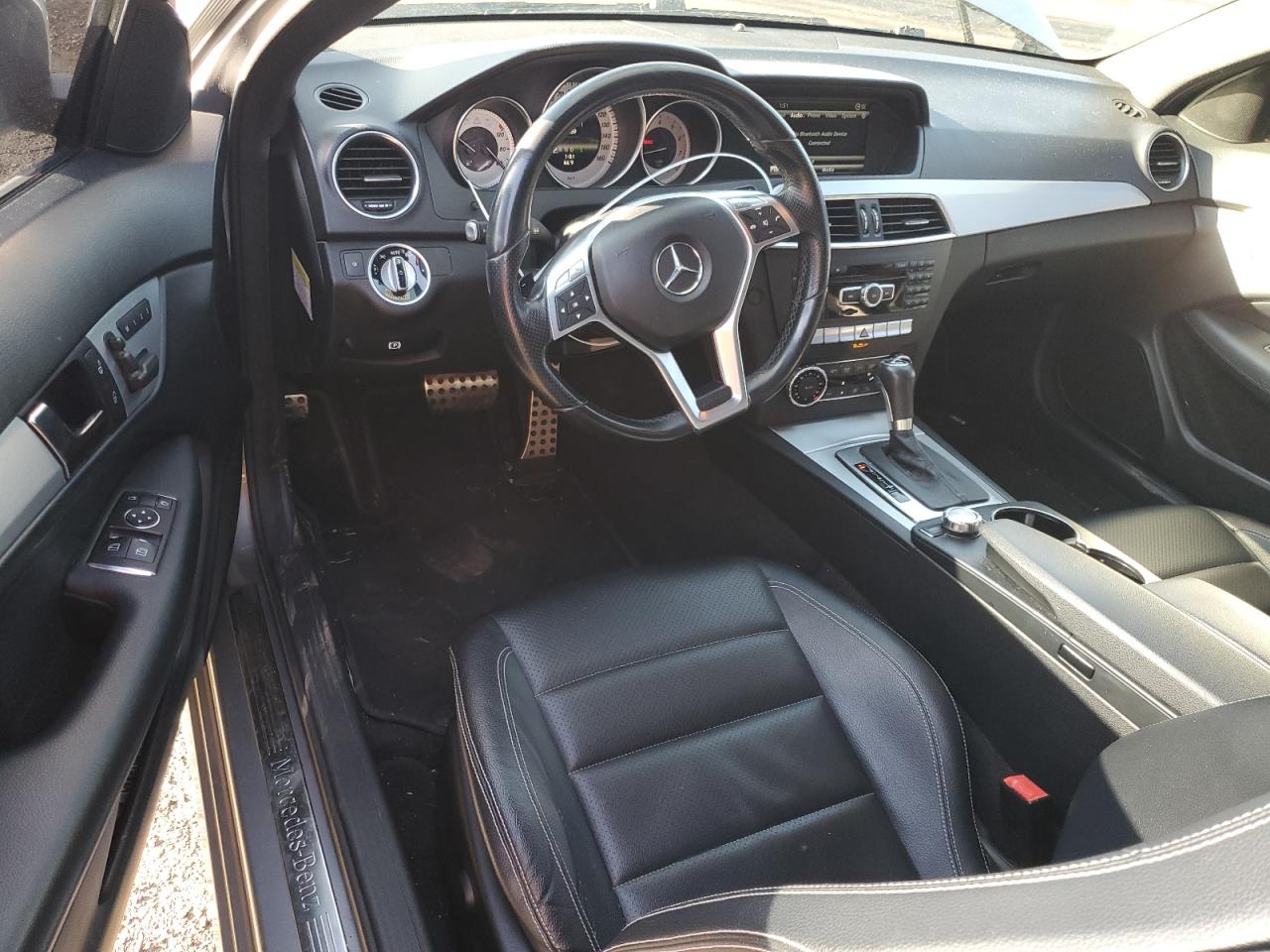 2013 Mercedes-Benz C-klasse VIN WDDGJ4HB6DF979296 Copart auction photo, rear end damage thumbnail 8