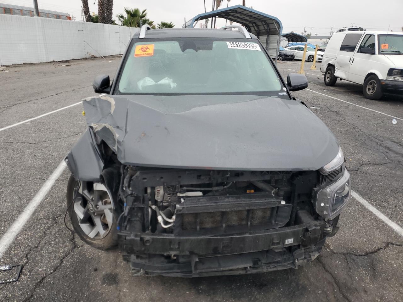 2023 Hyundai Venue VIN KMHRC8A39PU251474 Copart auction photo, front end / rear end damage thumbnail 5