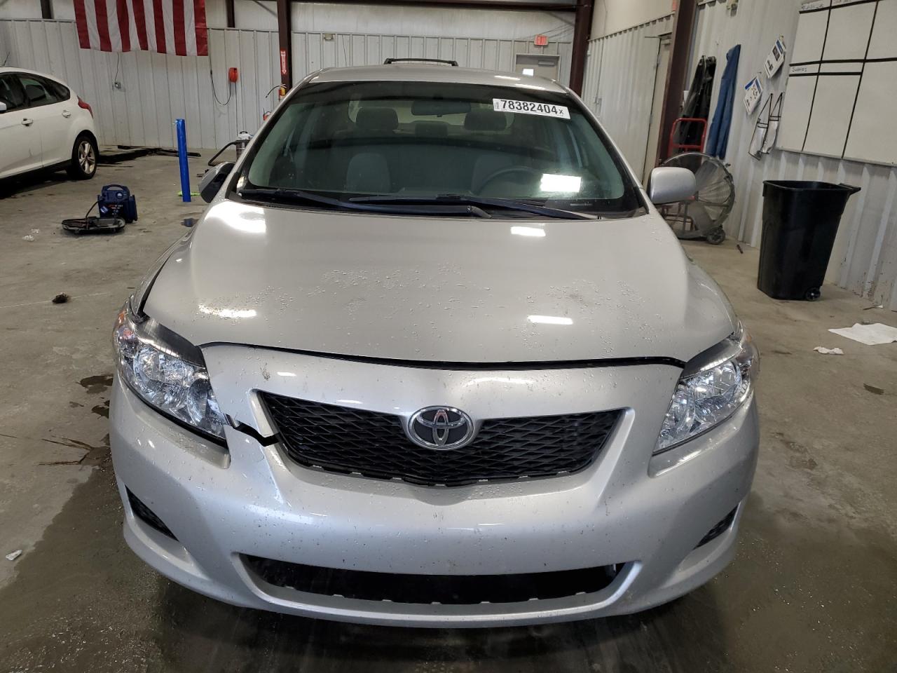2010 Toyota Corolla VIN 1NXBU4EE9AZ355277 Copart auction photo, side / front end damage thumbnail 5