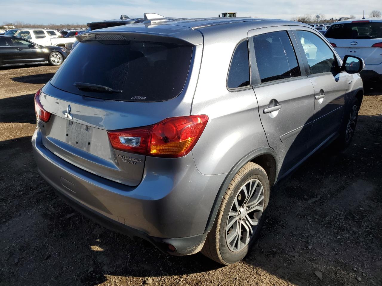 2017 Mitsubishi Outlander VIN JA4AR3AU3HZ008608 Copart auction photo, front end damage thumbnail 3