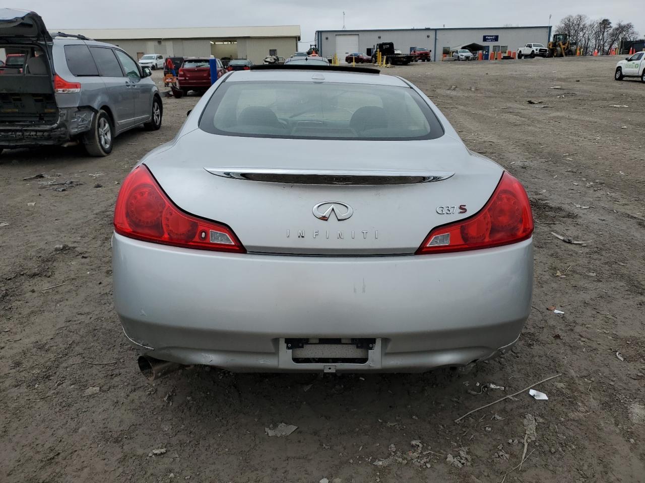 2009 Infiniti G VIN JNKCV64E09M605227 Copart auction photo, front end / side damage thumbnail 6