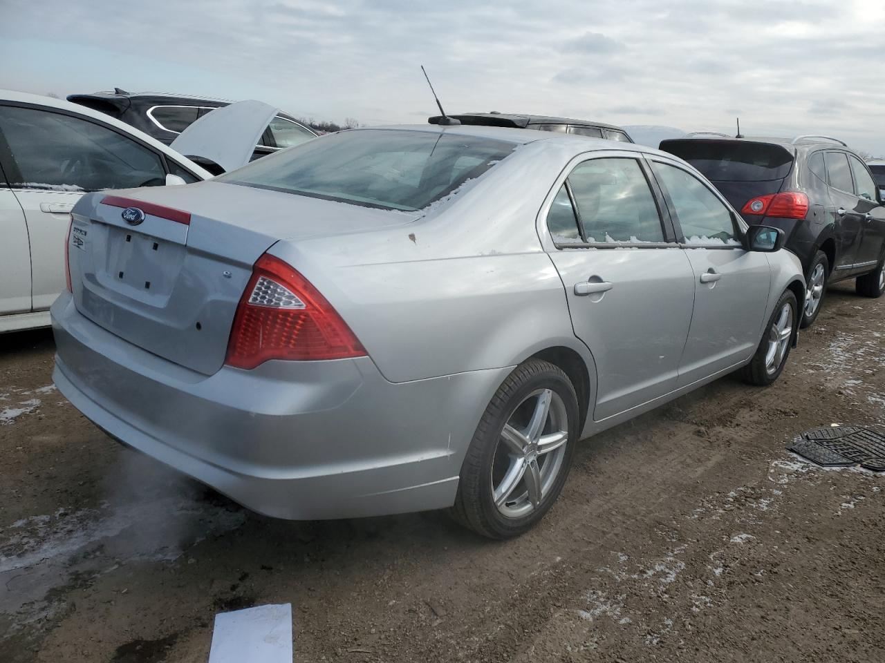 2010 Ford Fusion VIN 3FAHP0GA8AR224489 Copart auction photo, front end damage thumbnail 3