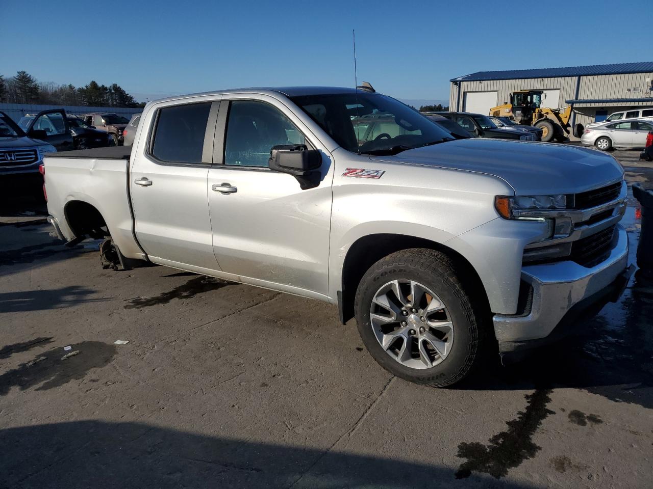2021 Chevrolet Silverado VIN 1GCUYDED5MZ147767 Copart auction photo, rear end damage thumbnail 4