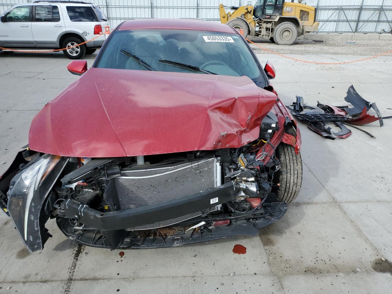 2022 Hyundai Elantra VIN KMHLL4AG5NU349383 Copart auction photo, front end damage thumbnail 5
