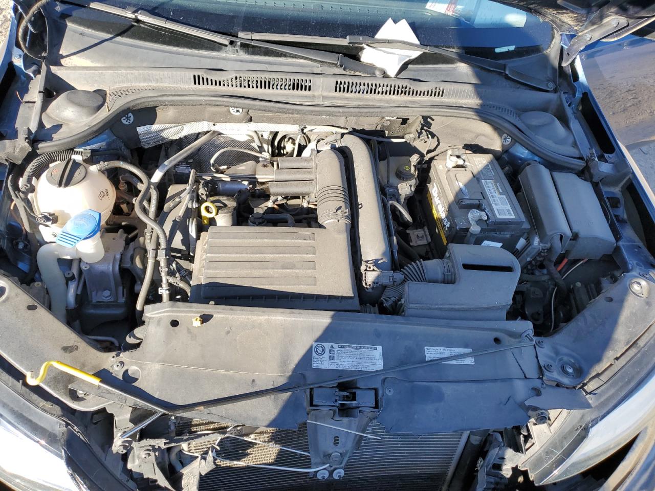 2017 Volkswagen Jetta VIN 3VW2B7AJ2HM212651 Copart auction photo, all over damage thumbnail 12