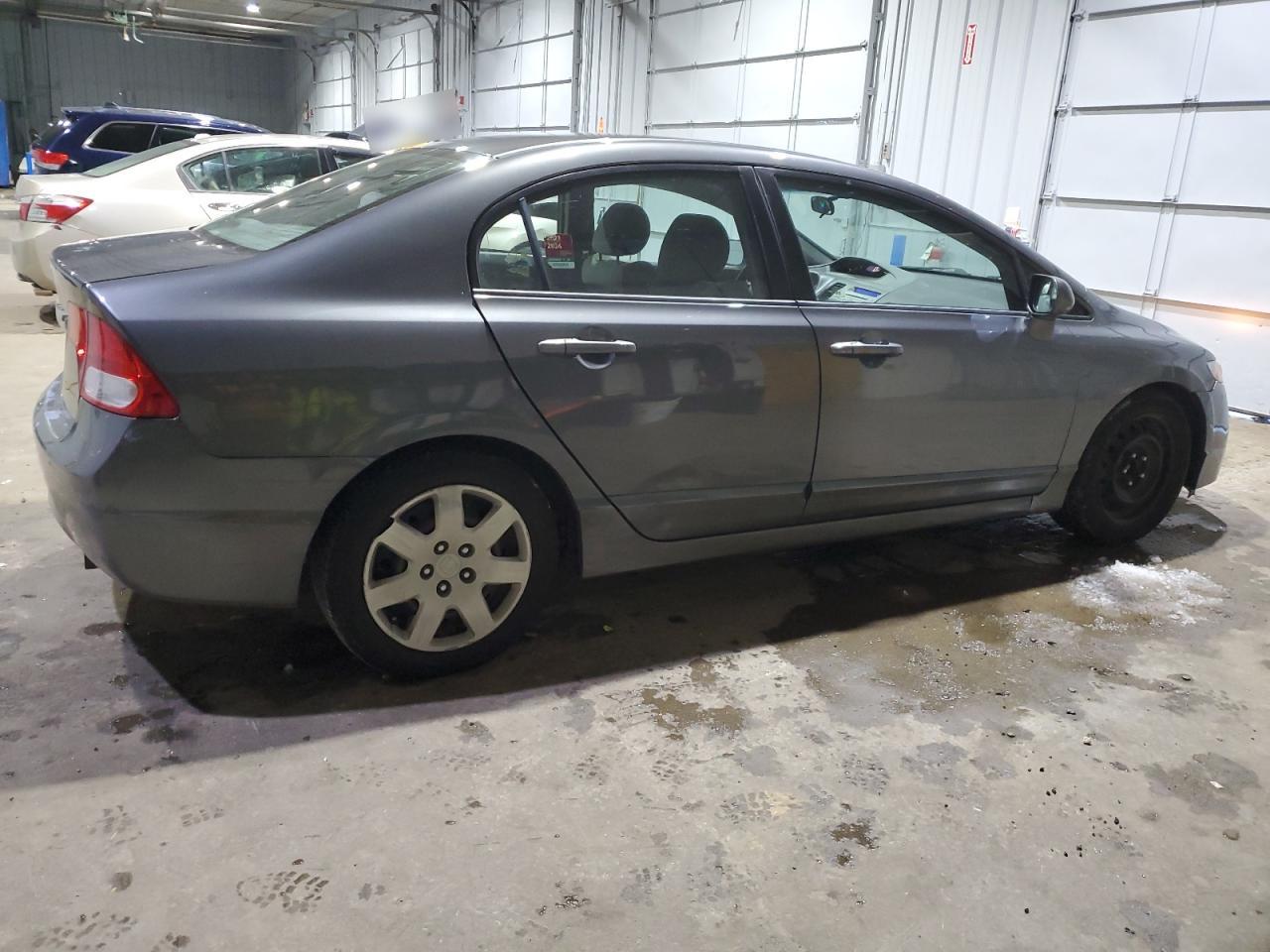 2010 Honda Civic VIN 2HGFA1F52AH565459 Copart auction photo, front end / side damage thumbnail 3