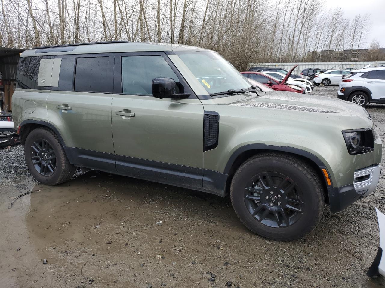 2024 Land Rover Defender VIN SALEJ7EX9R2343479 Copart auction photo, rear end damage thumbnail 4