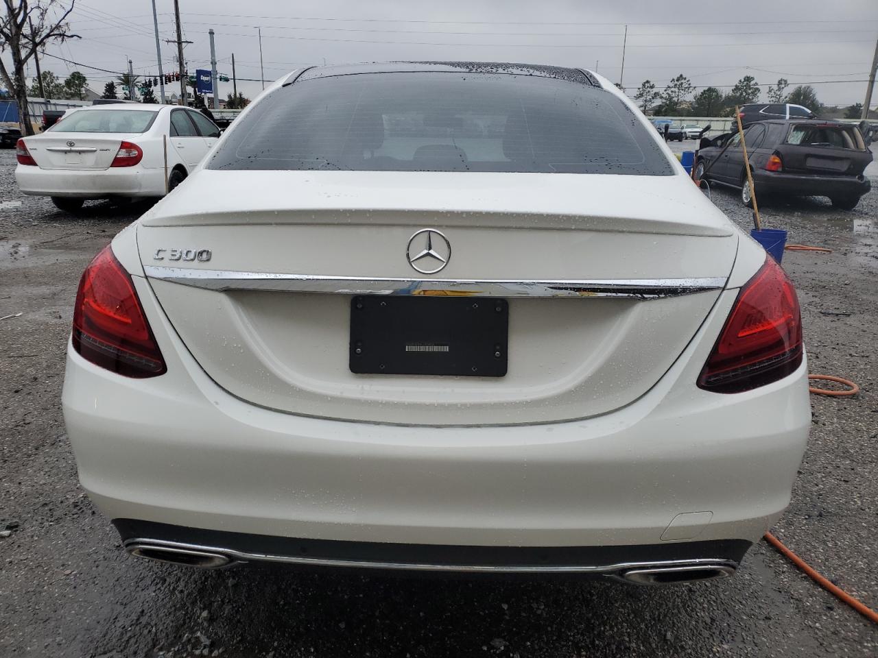 2020 Mercedes-Benz C-klasse VIN 55SWF8DB4LU324026 Copart auction photo, front end damage thumbnail 6