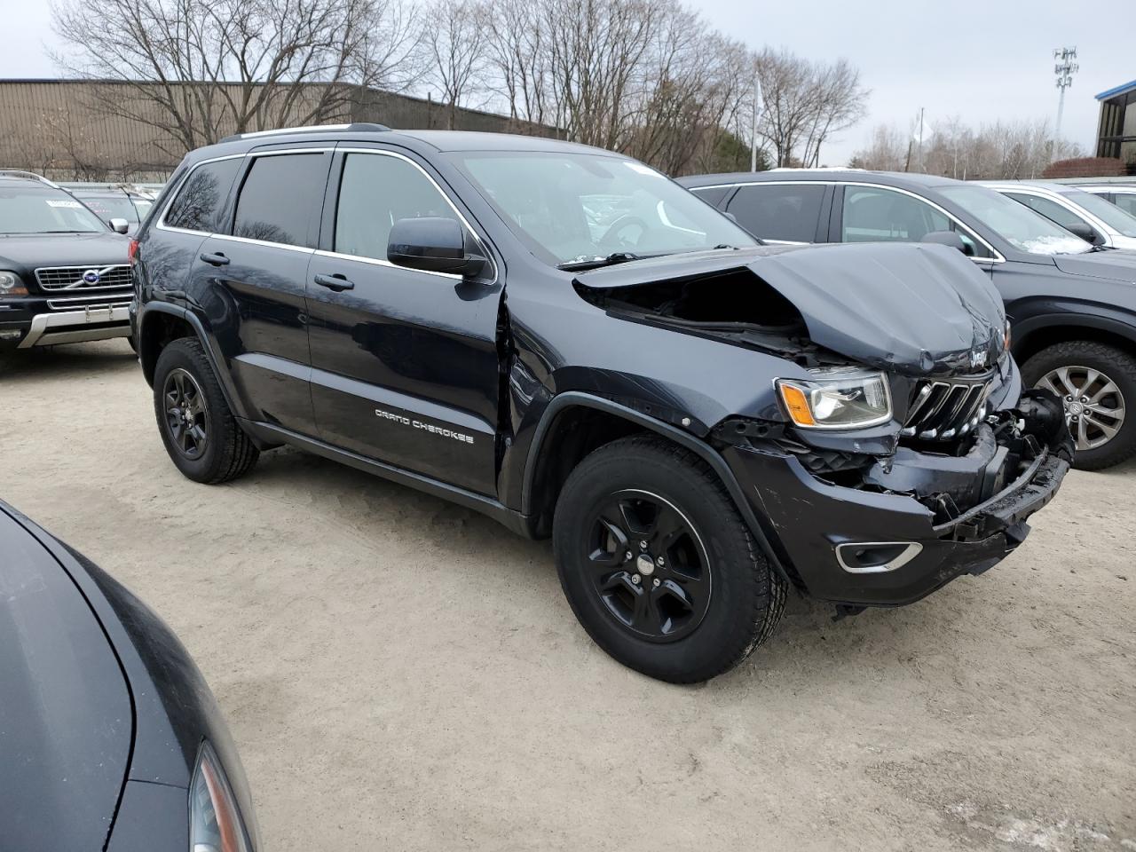 2014 Jeep Grand Cherokee VIN 1C4RJFAG4EC371977 Copart auction photo, front end damage thumbnail 4