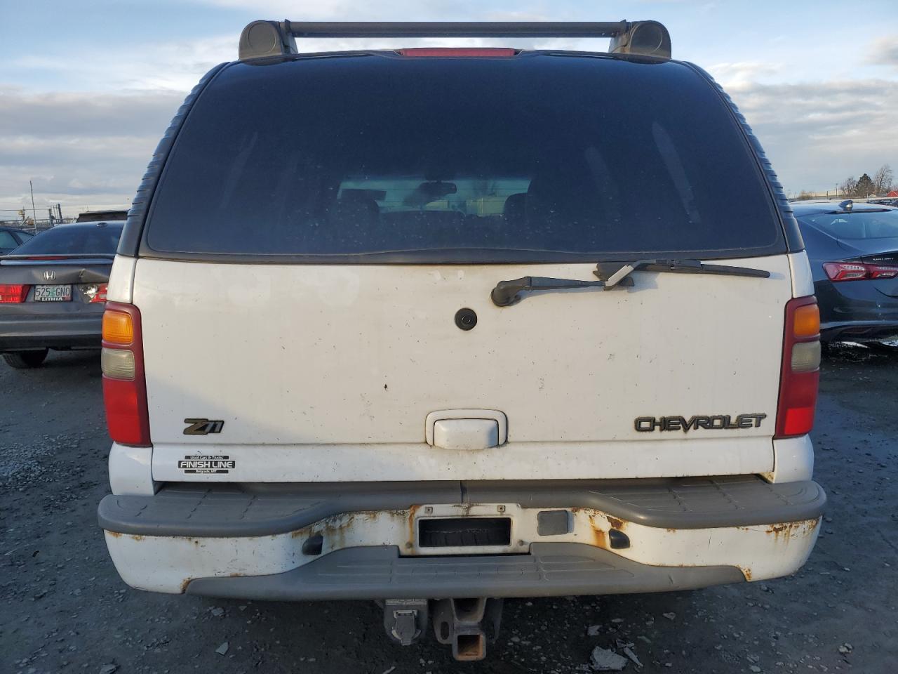2003 Chevrolet Tahoe VIN 1GNEK13Z63R222761 Copart auction photo, mechanical damage thumbnail 6