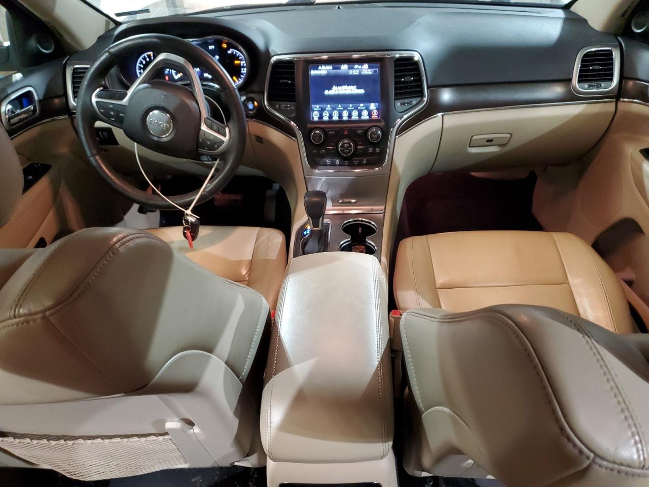 2018 Jeep Grand Cherokee VIN 1C4RJFBGXJC258219 Copart auction photo, front end / undercarriage damage thumbnail 8