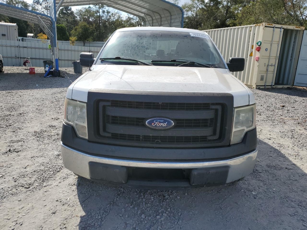 2013 Ford F-150 VIN 1FTFW1CF0DFA98593 Copart auction photo, rear end / top/roof damage thumbnail 5