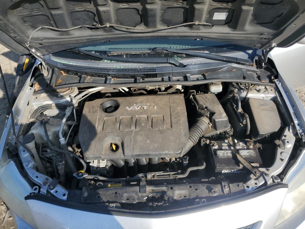 2010 Toyota Corolla VIN JTDBU4EE6AJ078500 Copart auction photo, rear end / front end damage thumbnail 11