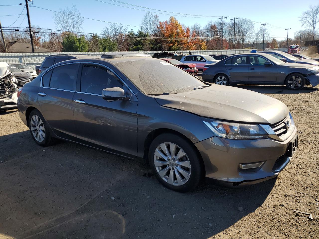 2013 Honda Accord VIN 1HGCR2F75DA084837 Copart auction photo, all over damage thumbnail 4