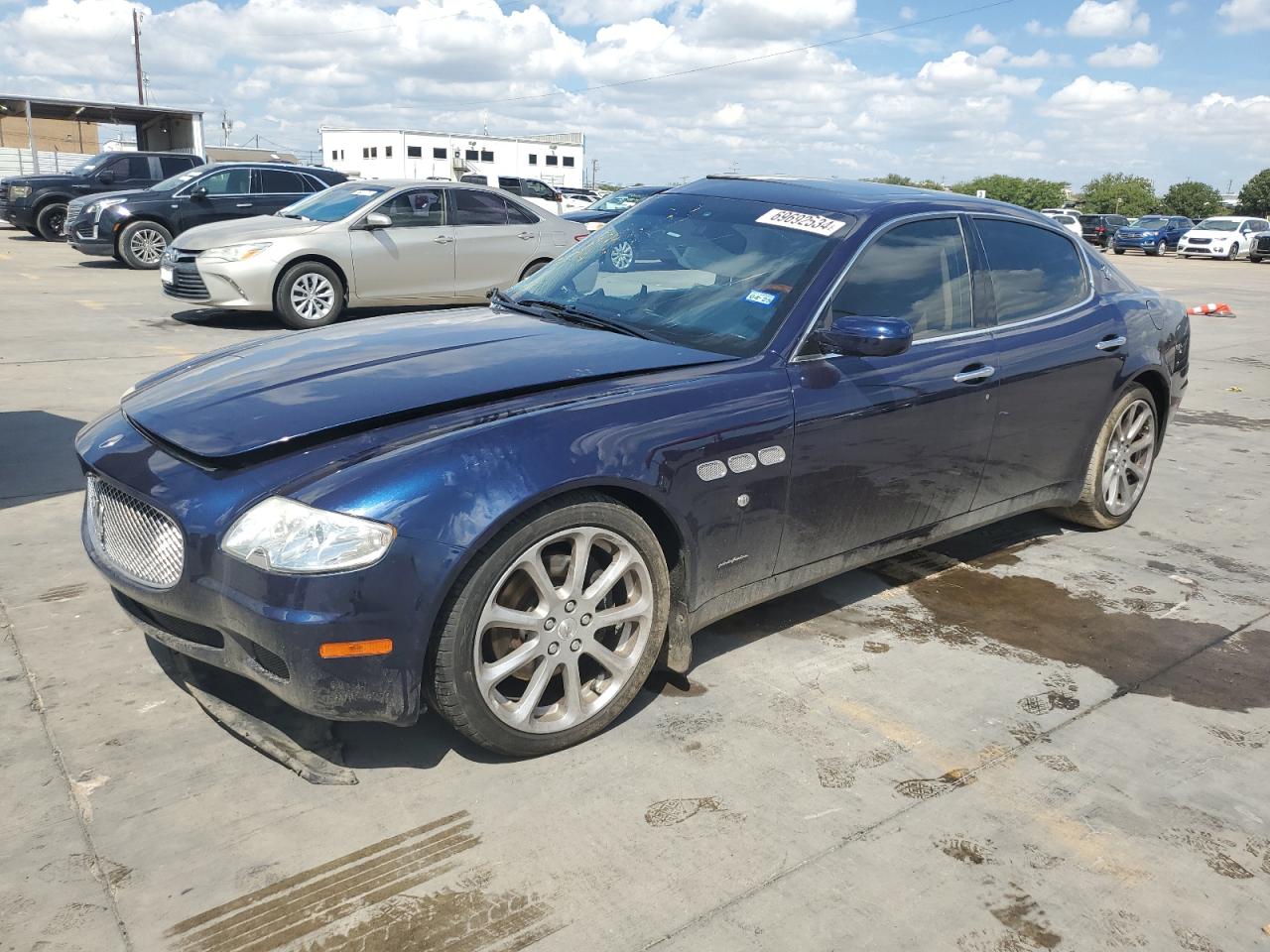 2007 Maserati Quattroporte VIN ZAMFE39A570029539 - Copart auction photo